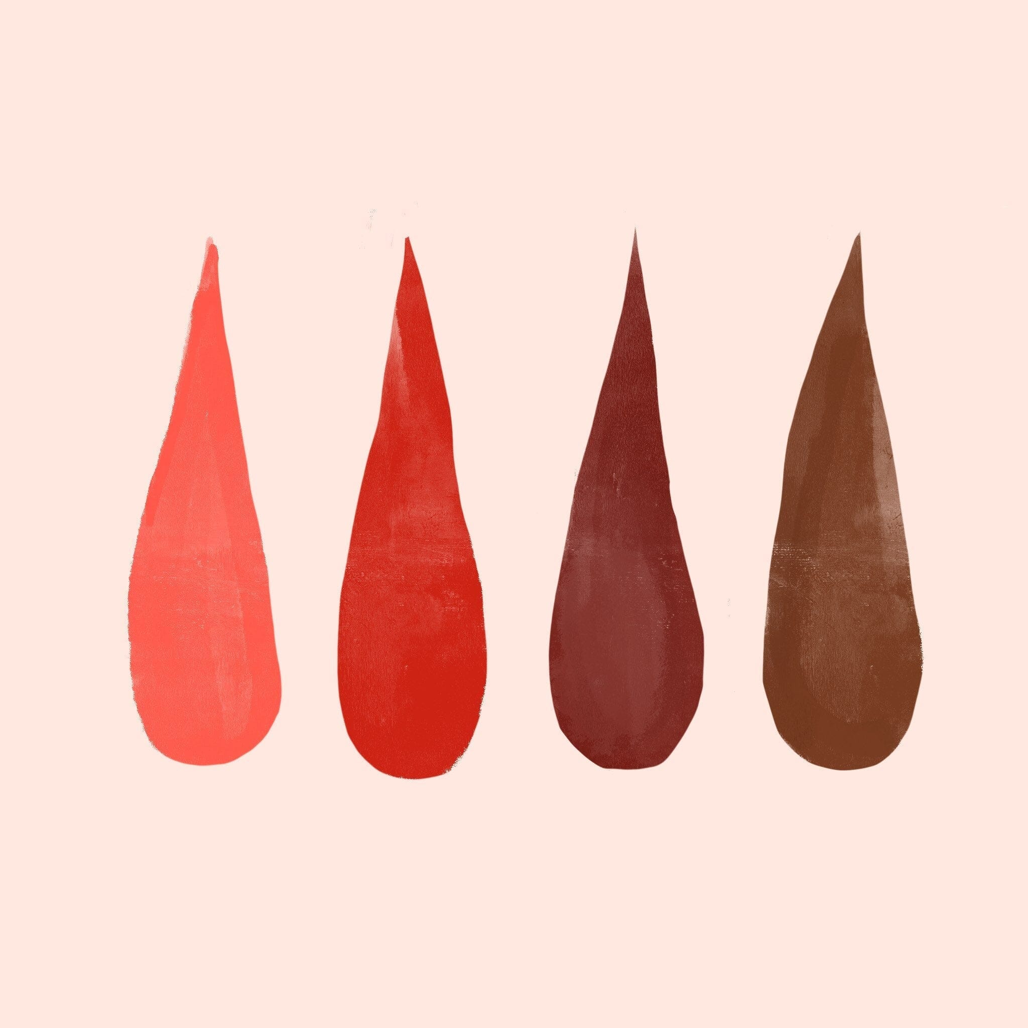 Shades of Red - Was verrät die Farbe Deiner Menstruation über Deine Gesundheit? - KORA MIKINO