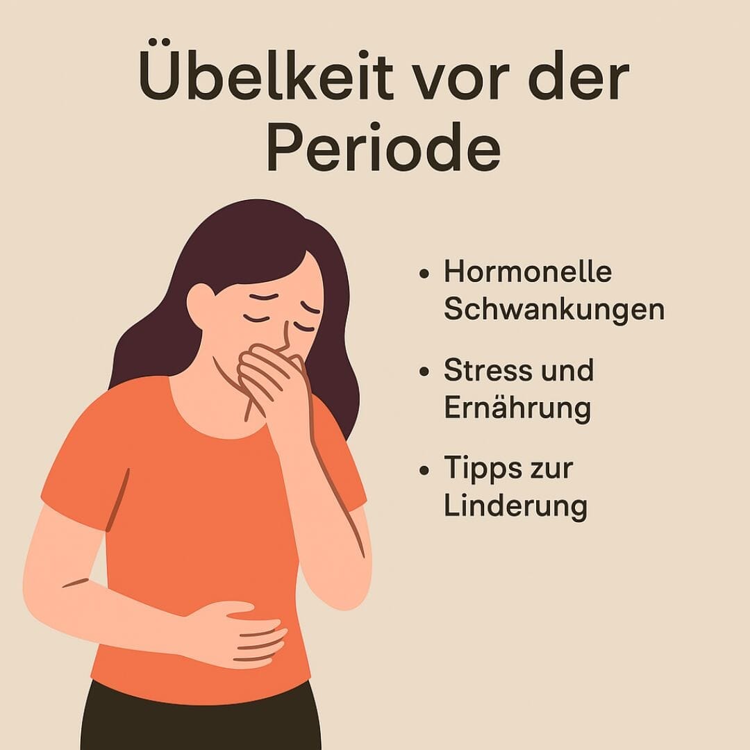 Übelkeit vor der Periode: Ursachen & was dagegen hilft - KORA MIKINO
