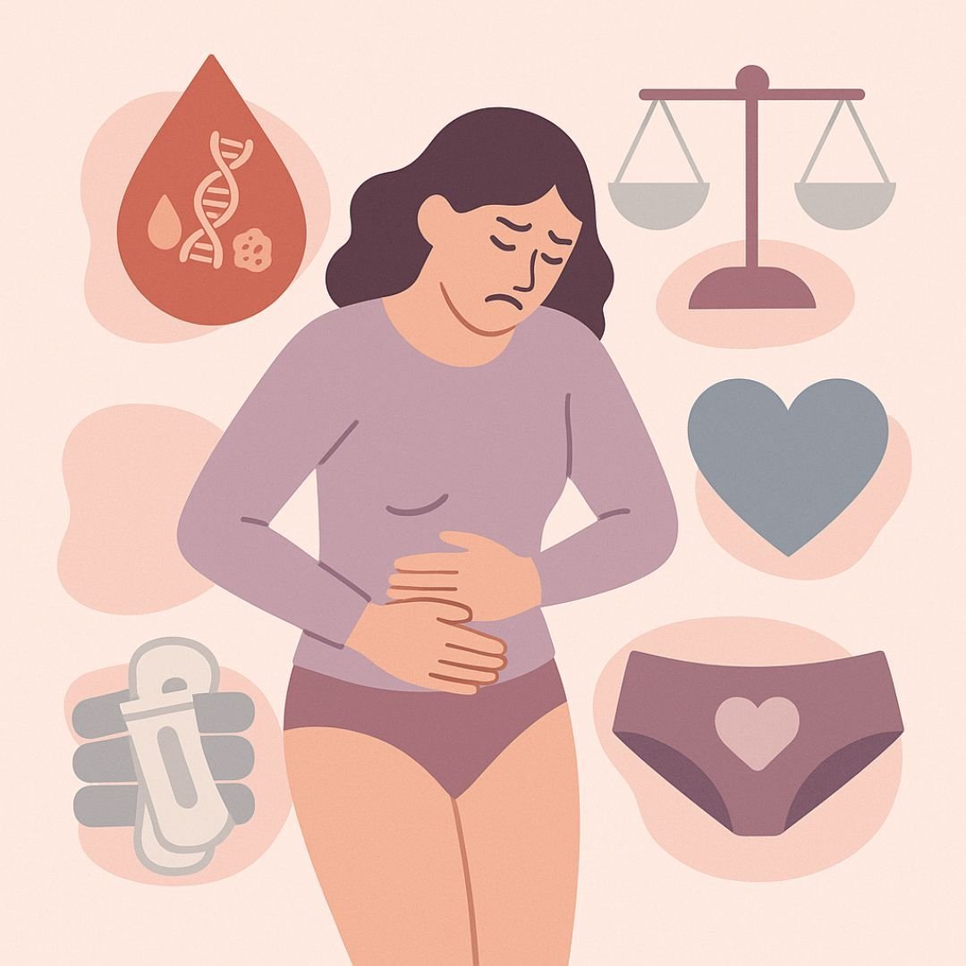 Was ist Menorrhagie? Alles über starke Regelblutungen