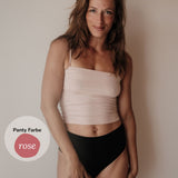 Bio Baumwolle High Waist extra strong rose