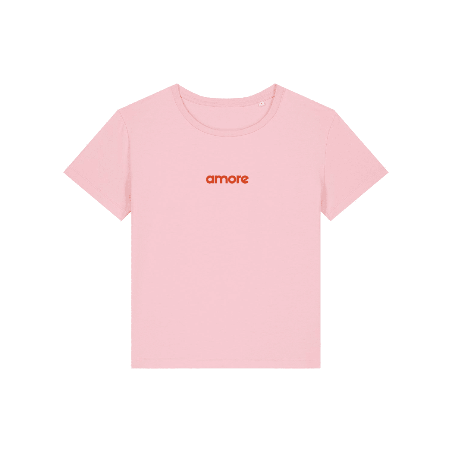 Amore T-Shirt pink & rot - KORA MIKINO - Menstruationsunterwäsche