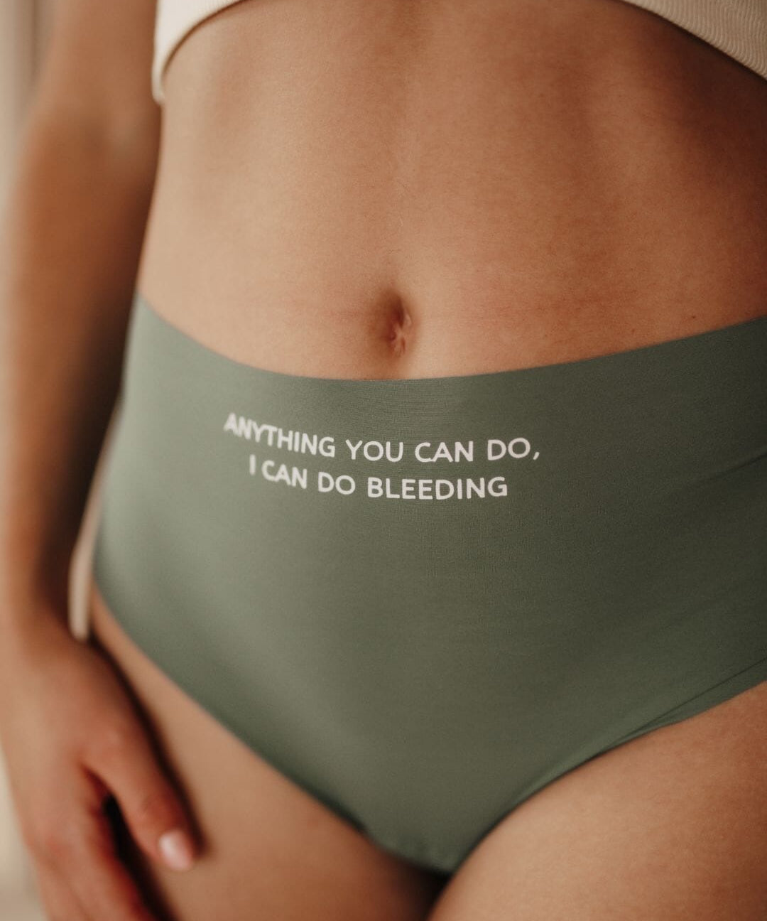 Anything you can do, I can do bleeding Periodenunterwäsche Special Edition - KORA MIKINO - Menstruationsunterwäsche