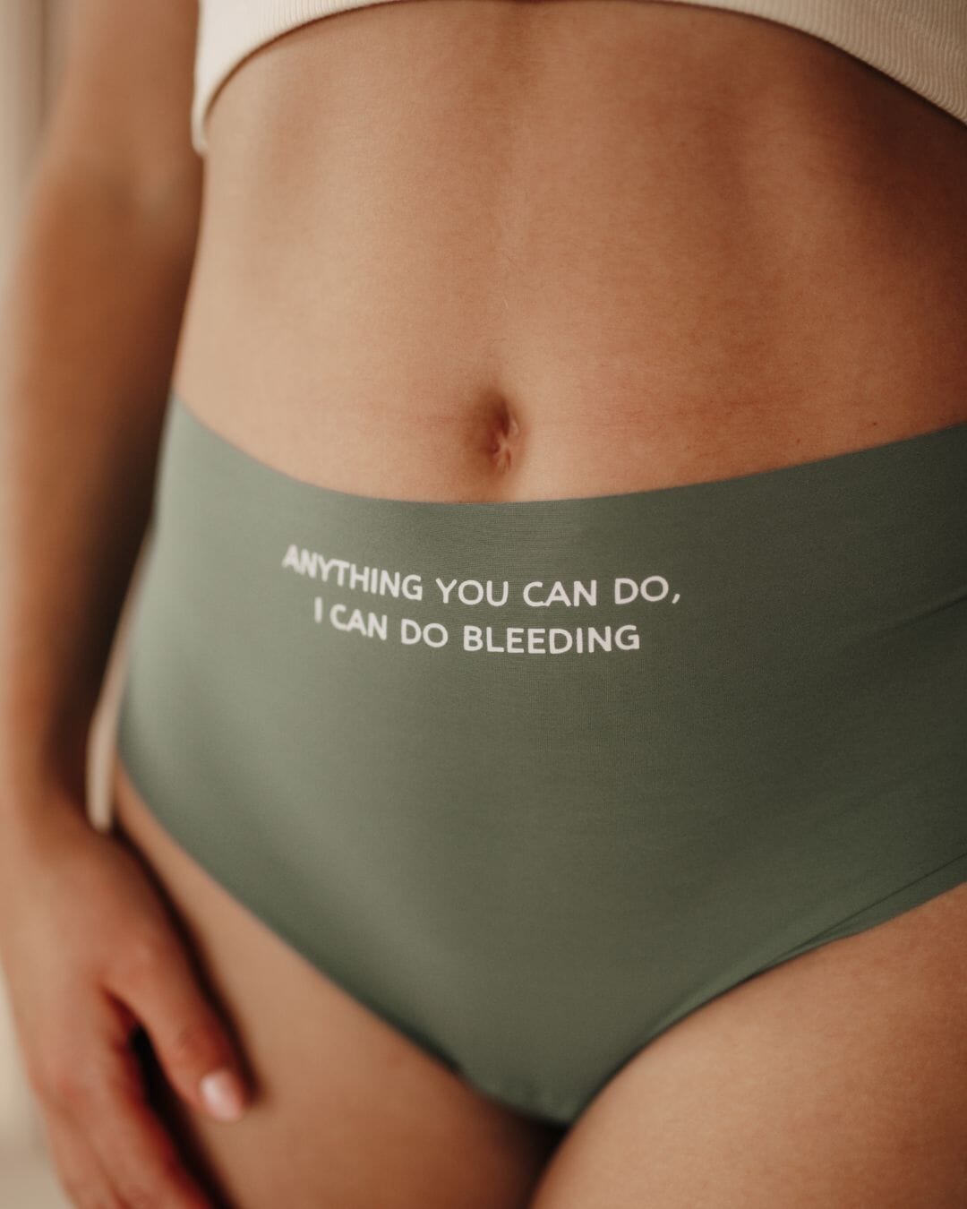 Anything you can do, I can do bleeding Periodenunterwäsche Special Edition - KORA MIKINO - Menstruationsunterwäsche