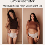 Mae Light Leo Perioden-Panty Passform-Check bei unterschiedlichen Körpern Tampon-Ersatz Bio Baumwolle