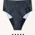MAE SEAMLESS High Waist dark leo - KORA MIKINO - Menstruationsunterwäsche