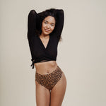 MAE SEAMLESS High Waist leo - KORA MIKINO - Menstruationsunterwäsche