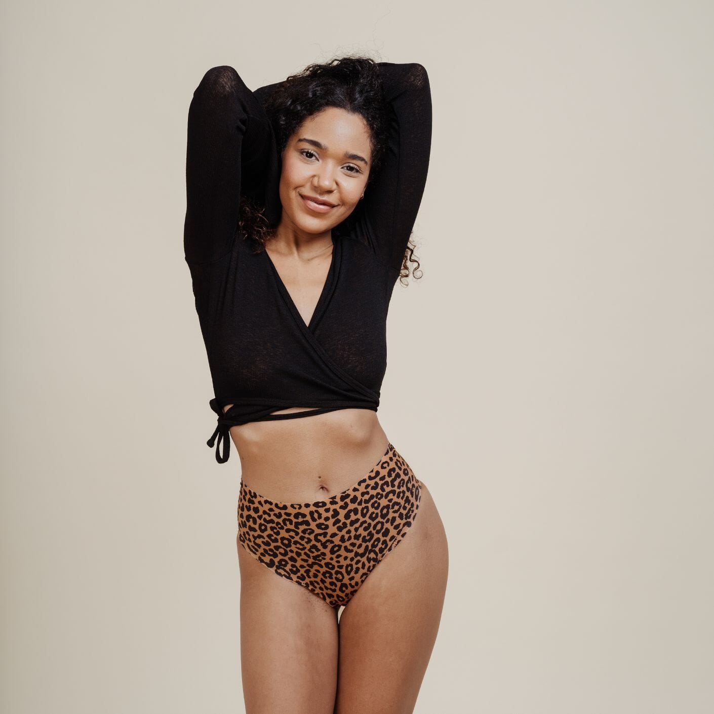 MAE SEAMLESS High Waist leo - KORA MIKINO - Menstruationsunterwäsche