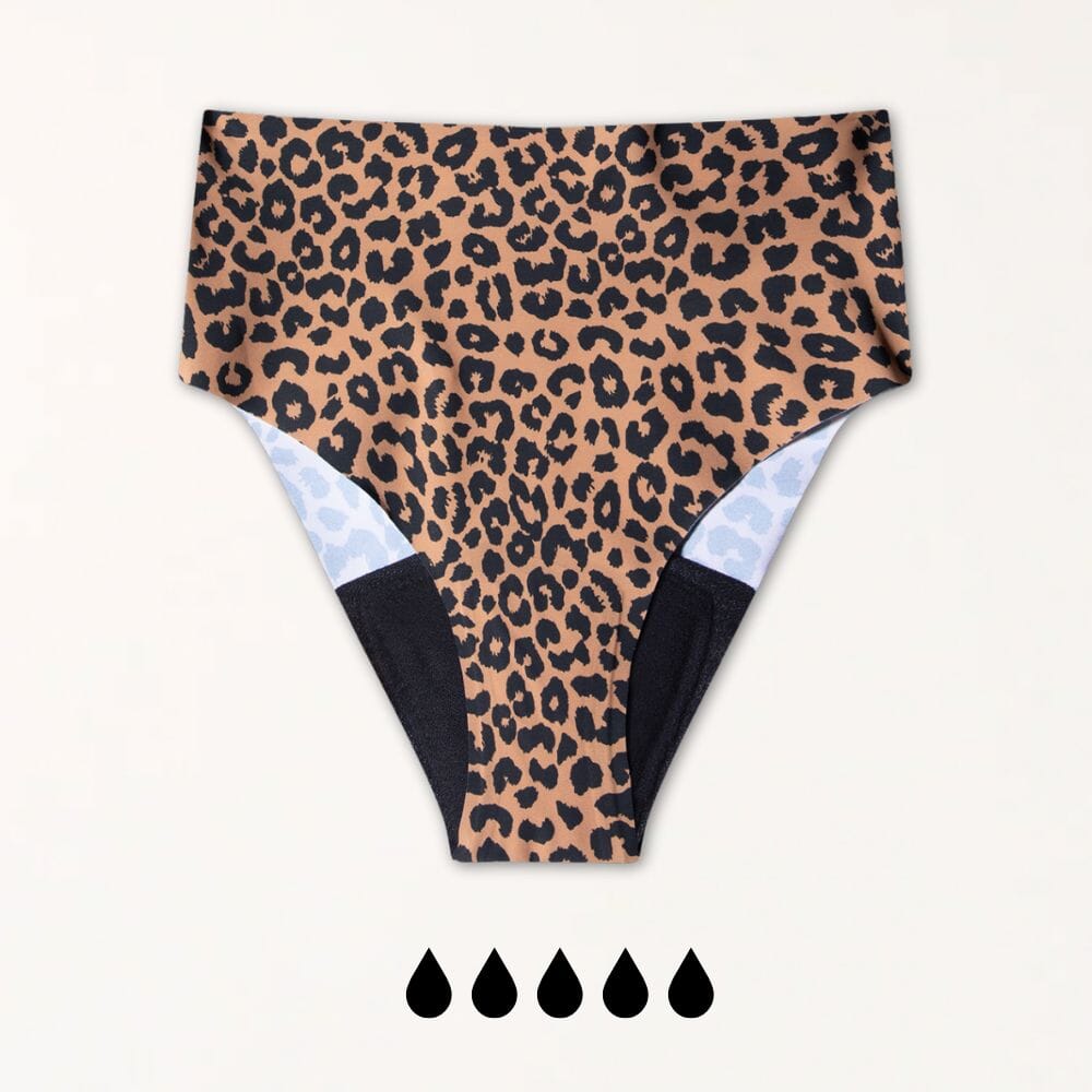 MAE SEAMLESS High Waist leo - KORA MIKINO - Menstruationsunterwäsche