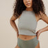 MAE SEAMLESS High Waist salbei - KORA MIKINO - Menstruationsunterwäsche