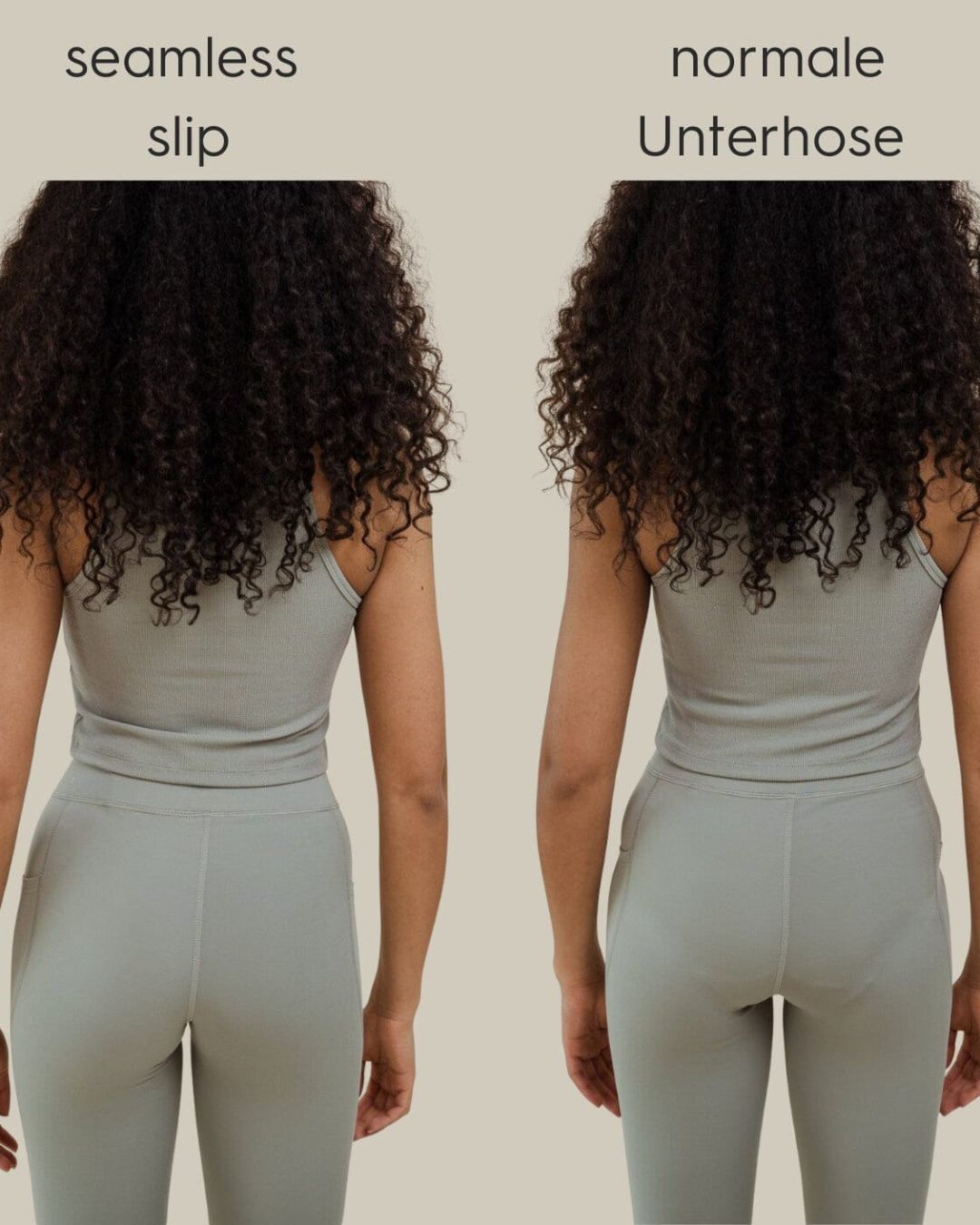 MAE SEAMLESS High Waist salbei - KORA MIKINO - Menstruationsunterwäsche