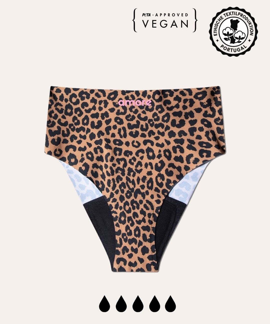 MAE SEAMLESS leo Amore - KORA MIKINO - Menstruationsunterwäsche