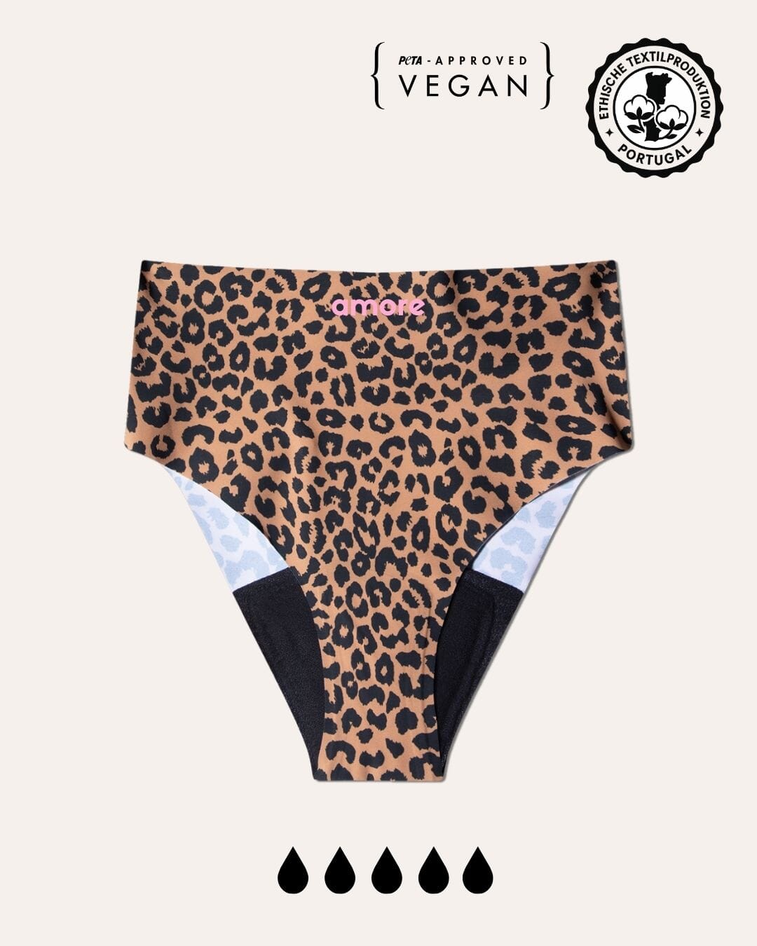 MAE SEAMLESS leo Amore - KORA MIKINO - Menstruationsunterwäsche