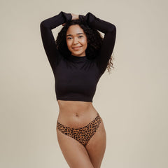 NELLIE SEAMLESS Slip leo - KORA MIKINO - Menstruationsunterwäsche