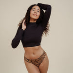 NELLIE SEAMLESS Slip leo - KORA MIKINO - Menstruationsunterwäsche