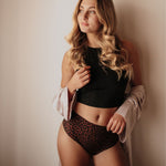 Perioden Panty Nahtlos High Waist Leo Braun Strong Lifestyle Szene bis zu 12 Stunden Tragedauer