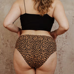 Seamless Periodenunterwäsche Leo High Waist Strong Ansicht hinten blickdicht PETA approved vegan